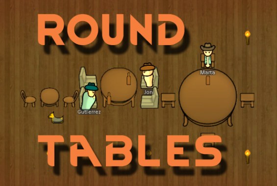 [sd] round tables 1.0 - RimWorld Mod データベース MOD紹介・まとめサイト