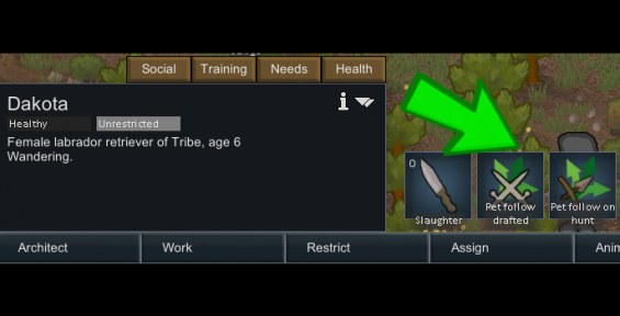 PetFollow 0.15 - RimWorld Mod データベース MOD紹介・まとめサイト