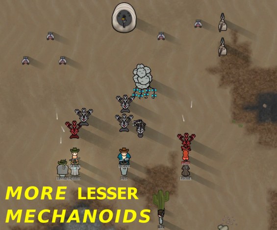 MoreLesserMechnoids 0.18 - RimWorld Mod データベース MOD紹介・まとめサイト