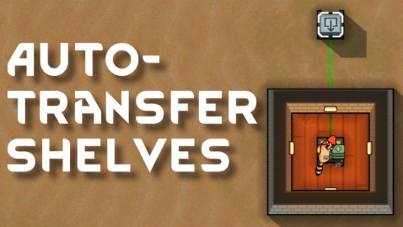 Auto-Transfer Shelves 1.5 - RimWorld Mod データベース MOD紹介・まとめサイト