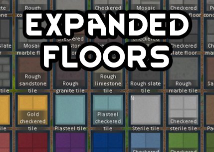 地板拓展 汉化 [WD] Expanded Floors 1.3 - RimWorld Mod データベース MOD紹介・まとめサイト