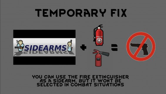 Simple Sidearms Fire Extinguisher Fix 1.0 - RimWorld Mod データベース MOD紹介 ...