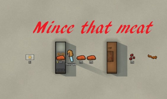 Mince that Meat 0.18 - RimWorld Mod データベース MOD紹介・まとめサイト