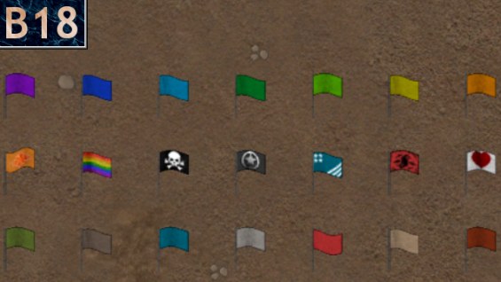 Flags-FINAL VERSION, NO 1.0+- 0.18 - RimWorld Mod データベース MOD紹介・まとめサイト