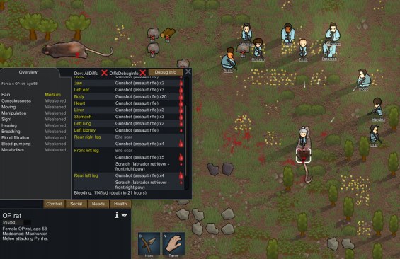 Rats are OP[v18] 0.18 - RimWorld Mod データベース MOD紹介・まとめサイト