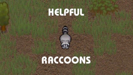 Helpful Raccoons 1.4 - RimWorld Mod データベース MOD紹介・まとめサイト