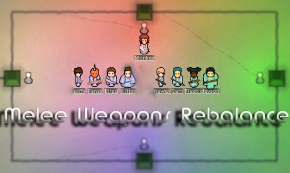 Melee Weapons Rebalance 1.1 1.1 - RimWorld Mod データベース MOD紹介・まとめサイト