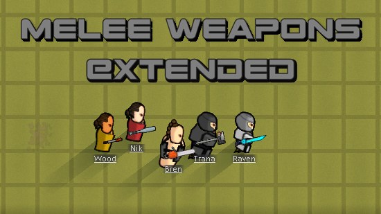Melee Weapons Extended 1.0 - RimWorld Mod データベース MOD紹介・まとめサイト