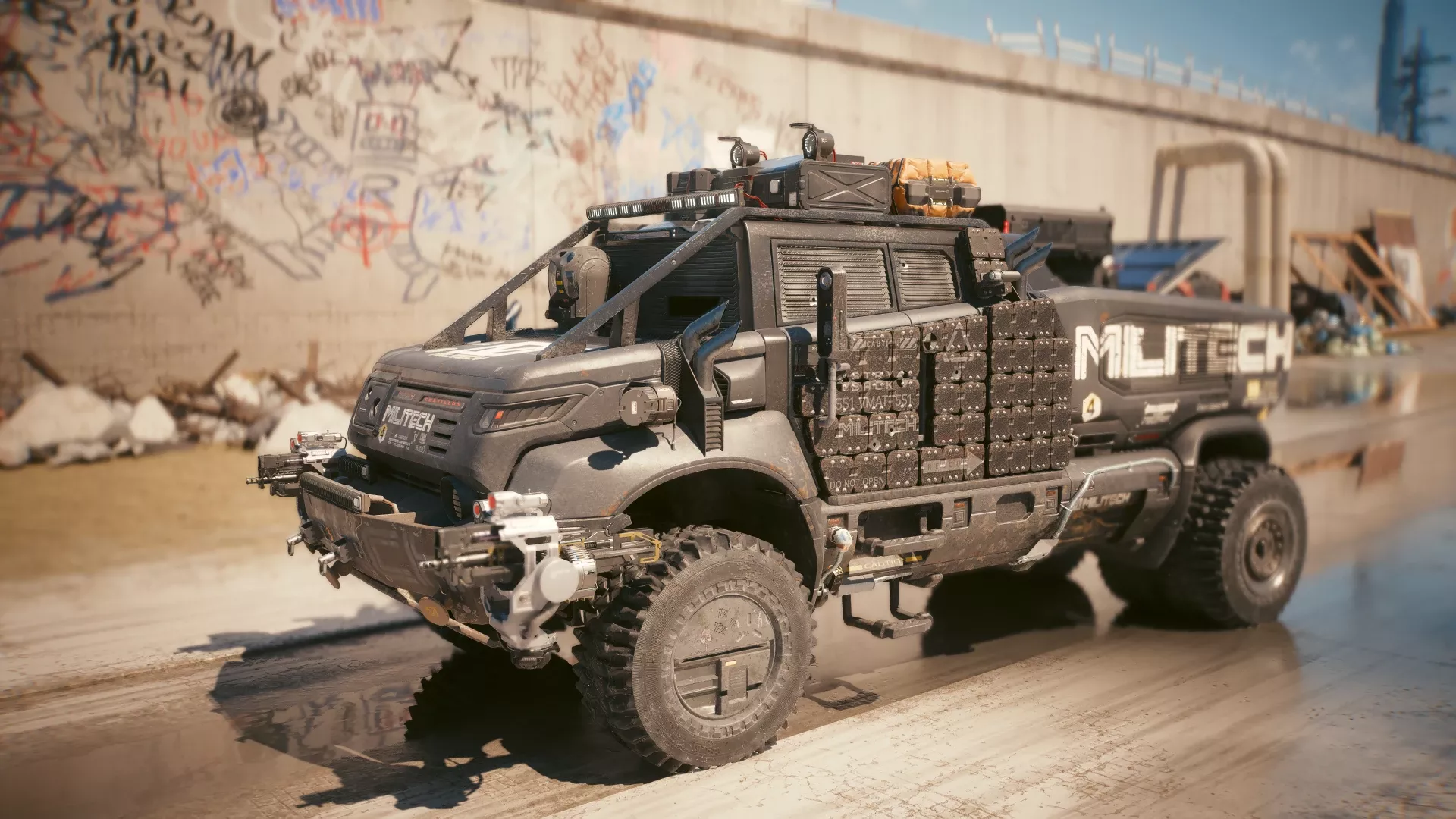Militech Legatus SPD-10 車両・バイク - Cyberpunk 2077 Mod