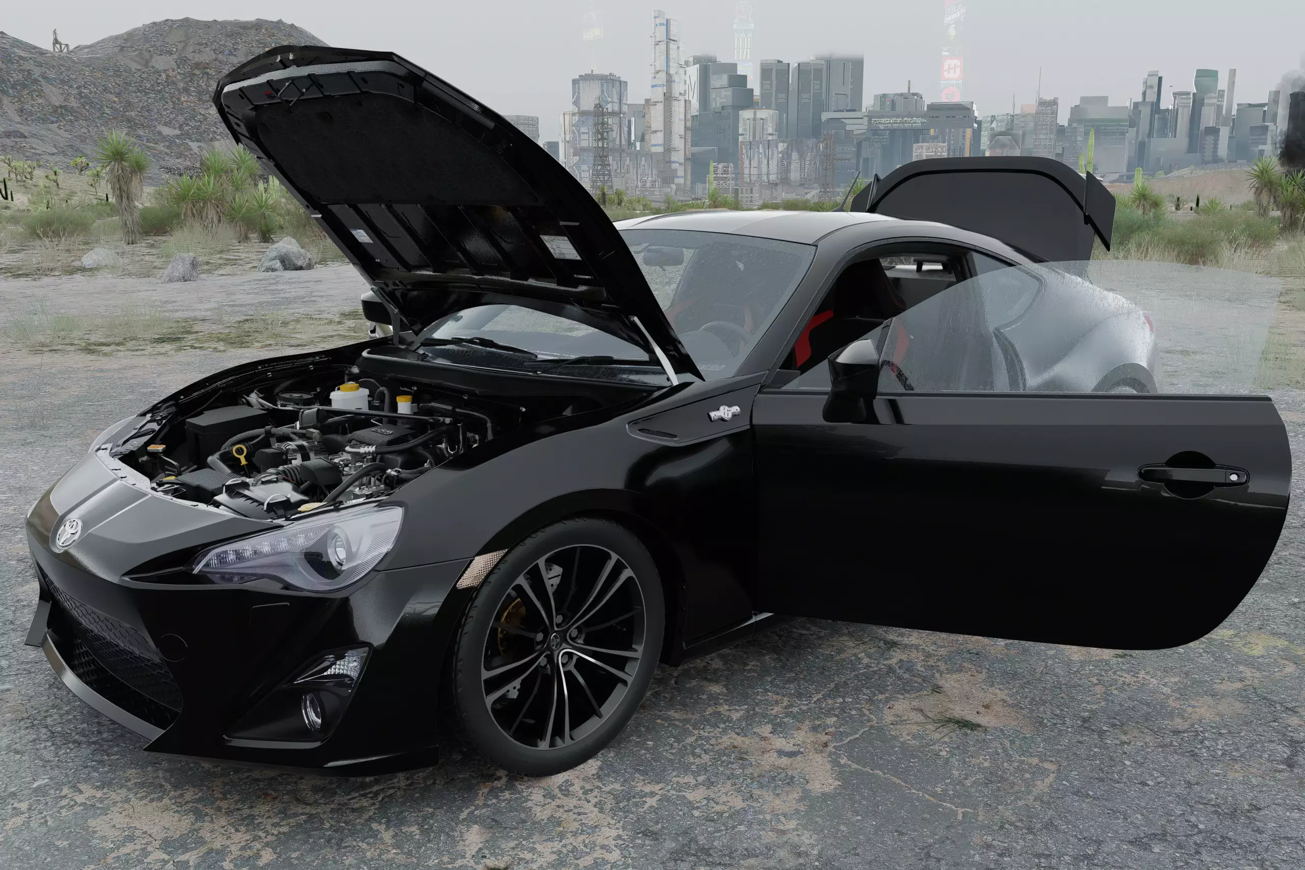 Toyota GT86 - ArchiveXL 車両・バイク - Cyberpunk 2077 Mod