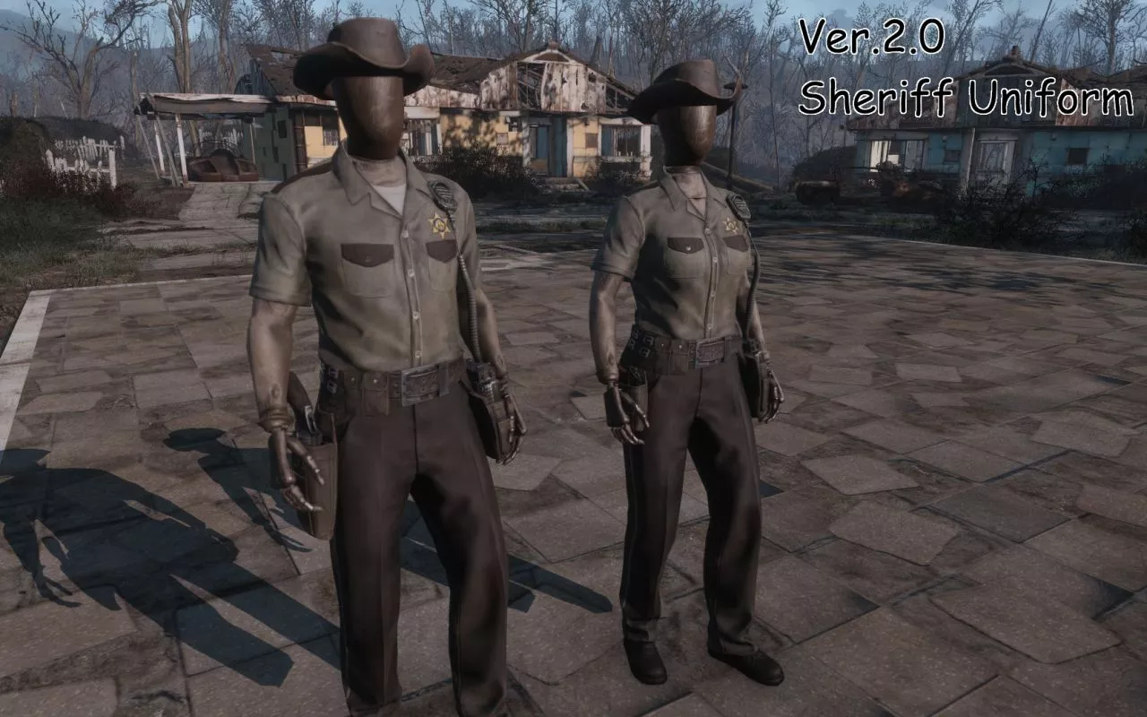 Police Officer s Outfit Fallout4 Mod MOD 