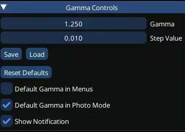 Gamma Controls グラフィック - Cyberpunk 2077 Mod データベース MOD紹介・まとめサイト