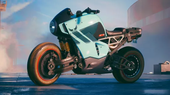 サイバーパンクバイク金田バイク改 カフェレーサー仕様