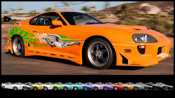 Toyota Supra Mk4 - ArchiveXL 車両・バイク - Cyberpunk 2077 Mod