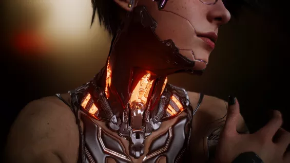 Cyber Neck for V -CCXL- 外観・容姿 - Cyberpunk 2077 Mod データベース MOD紹介・まとめサイト
