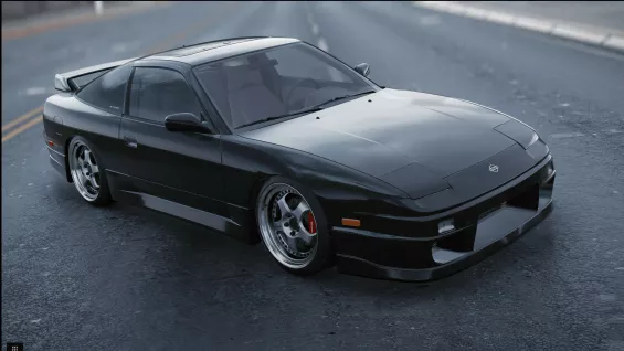 1993 Nissan 240SX (S13) 車両・バイク - Cyberpunk 2077 Mod