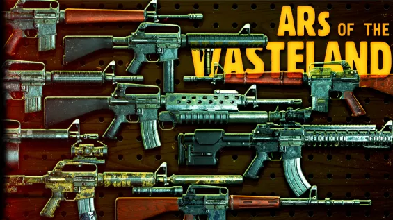 ARs of the Wasteland (Service Rifle - Marksman Carbine - Assault