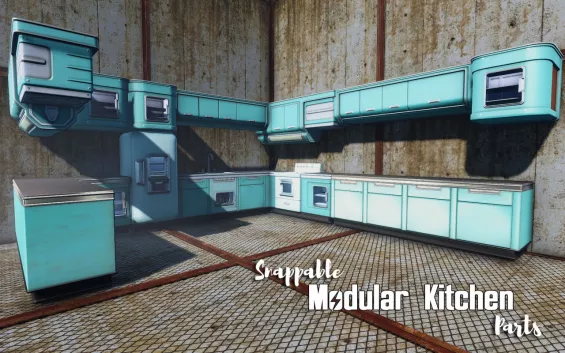 Modular Kitchen 日本語化対応 クラフト - 家/居住地 - Fallout4 Mod データベース MOD紹介・まとめサイト