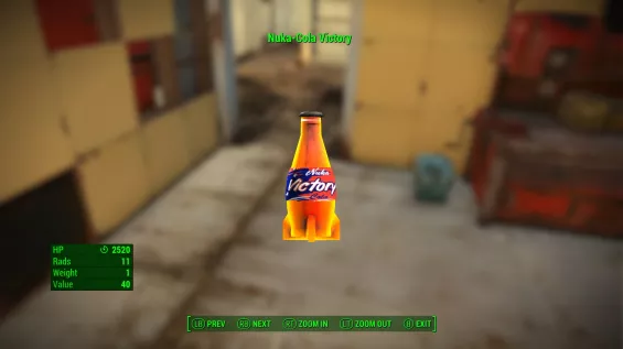 Nuka-Cola Victory Fix バグフィックス - Fallout4 Mod データベース