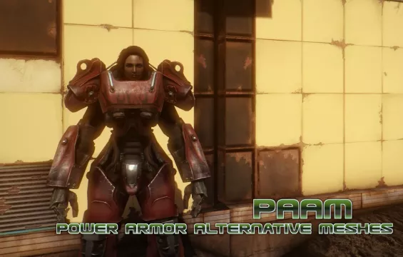 セカンドスキン　パワーネット　モード　underground mode PAAM - Power Armor Alternative Meshes (Bodyslide) パワー
