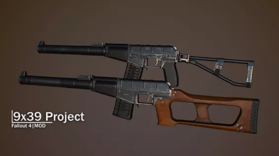 フォールアウト4 9x39 Project 日本語化対応 武器 - Fallout4 Mod データベース MOD紹介