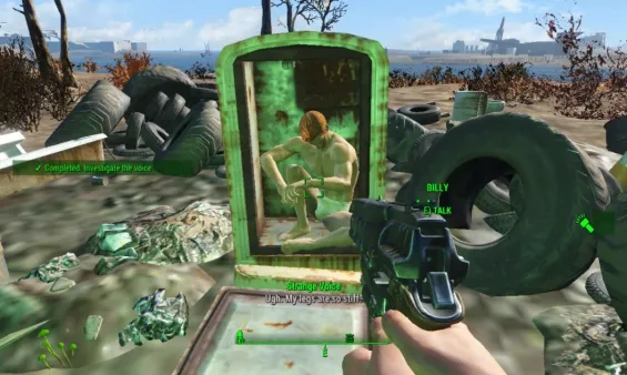 Does Hero Dream of Electric Unicorn (Adult Billy) NPC - Fallout4