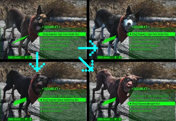 モデル・テクスチャ ドッグミート おすすめMOD順 - Fallout4 Mod