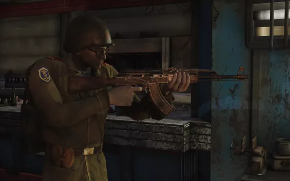 Fallout 4 Handmade Rifle Mod Handmade Rifle Classic Barrel 武器 - Fallout4 Mod データベース MOD紹介・まとめサイト