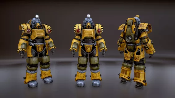 Excavator Power Armor 日本語化対応 パワーアーマー - Fallout4 Mod
