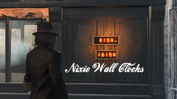 Nixie Wall Clocks 日本語化対応 クラフト - 家/居住地 - Fallout4 Mod データベース MOD紹介・まとめサイト