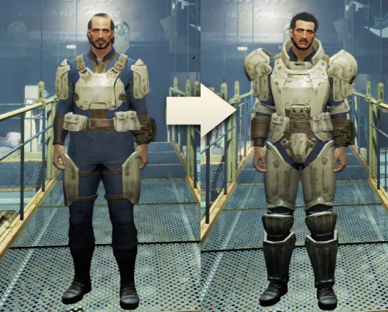 Craftable Armor Size 日本語化対応 クラフト - 装備 - Fallout4