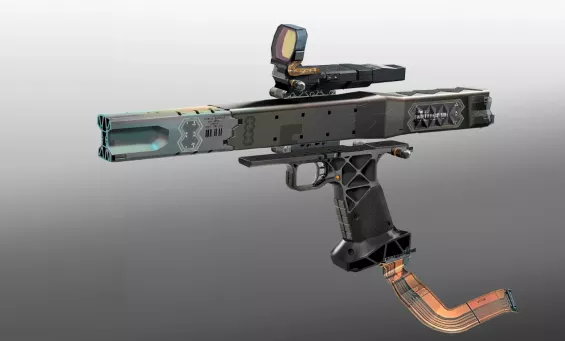 fallout ショートレーザーライフル Wattz Laser Gun : Fallout4⚡情報局