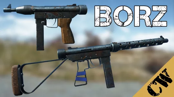 Makeshift .32 SMG (Handmade Borz SMG) 日本語化対応 武器 - Fallout4