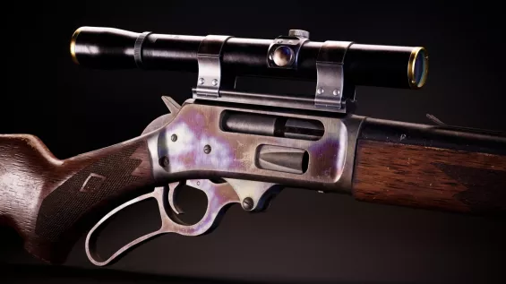 ビンテージ　ウィンチェスター銃レバーアクション完動 ビンテージウィンチェスター銃レバーアクション完動