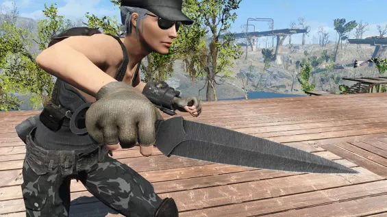 Kunai - Standalone 武器 - Fallout4 Mod データベース MOD紹介
