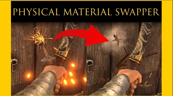 Physical Material Swapper (PMS) ゲームプレイ - Oblivion Remastered Mod データベース ...