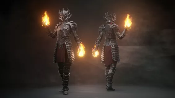 Dremora Markynaz Armor 鎧・アーマー - Skyrim Mod データベース MOD紹介・まとめサイト