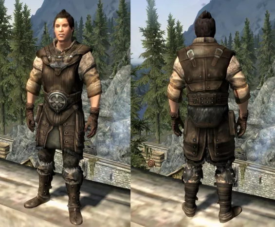 Jehennian Leather Cuirass 鎧・アーマー - Skyrim Mod データベース