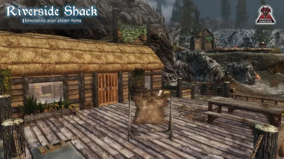 Riverside Shack LE 日本語化対応 家 - Skyrim Mod データベース MOD紹介・まとめサイト