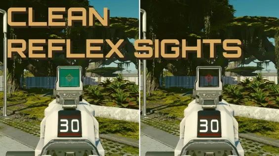 Clean Reflex Sight Lenses 武器 - Starfield Mod データベース MOD